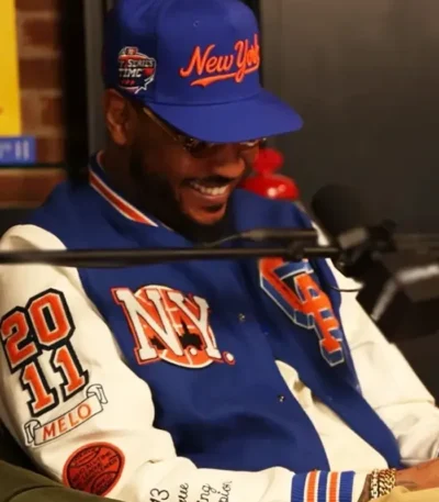 Carmelo Anthony NYC Varsity Jacket