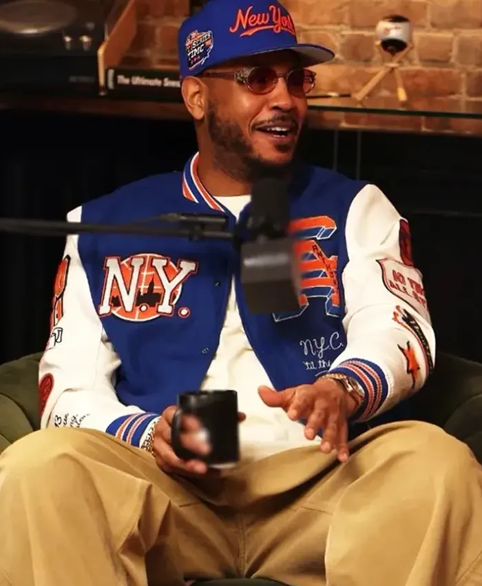Carmelo Anthony NYC Varsity Jacket Carmelo Anthony NYC Varsity Jacket