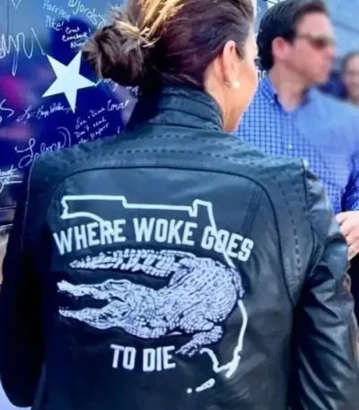 Casey Desantis Where Woke Goes to Die Jacket