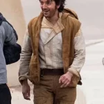 Cassian Andor Star Wars Andor Brown Hooded Vest