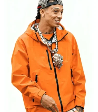 Central Cee Orange Jacket