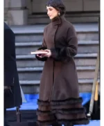 Ceremonial Inauguration Rama Duwaji Brown Coat