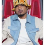 Chance The Rapper Color-Block Denim Jacket