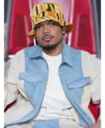 Chance The Rapper Color-Block Denim Jacket