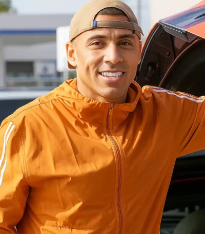 Chase DeMoor Orange Jacket