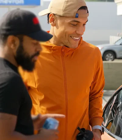 Chase DeMoor Orange Jacket