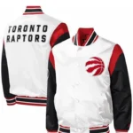Chelsea Toronto Raptors Full-Snap Satin Jacket