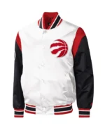Chelsea Toronto Raptors Full-Snap Satin Jacket