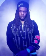 Chief Keef Heart Denim Jacket
