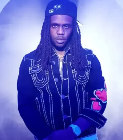 Chief Keef Heart Denim Jacket