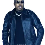 Chris Brown 2026 Tour Leather Jacket