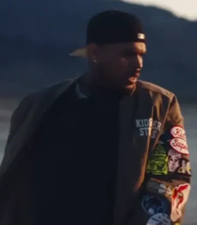 Chris Brown It Depends/Obvious Brown Jacket