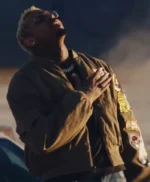Chris Brown It Depends/Obvious Brown Jacket