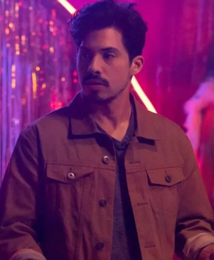 Chris Gentefied Cotton Brown Jacket Chris Gentefied Cotton Brown Jacket