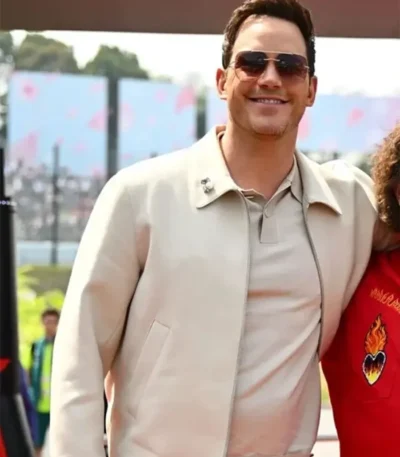 Chris Pratt F1 Japanese Grand Prix 2026 Jacket