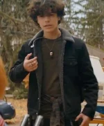 Chucky Zackary Arthur Black Sherpa Trucker Jacket