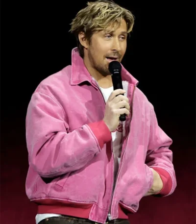 Cinemacon 2023 Ryan Gosling Pink Jacket