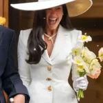 Civil Ceremony Dua Lipa White Blazer