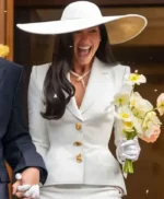 Civil Ceremony Dua Lipa White Blazer