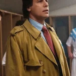 Class Act S01 Bernard Tapie Brown Trench Coat