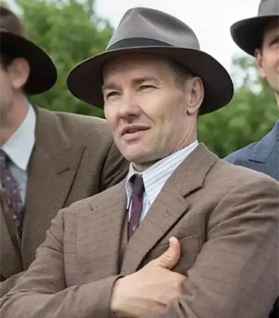 Coach Al Ulbrickson The Boys in the Boat 2023 Brown Suit