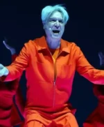 2026 Coachella David-Byrne Orange Jacket