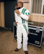 Coachella 2026 Davido White Tracksuit