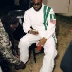Coachella 2026 Davido White Tracksuit