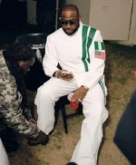 Coachella 2026 Davido White Tracksuit
