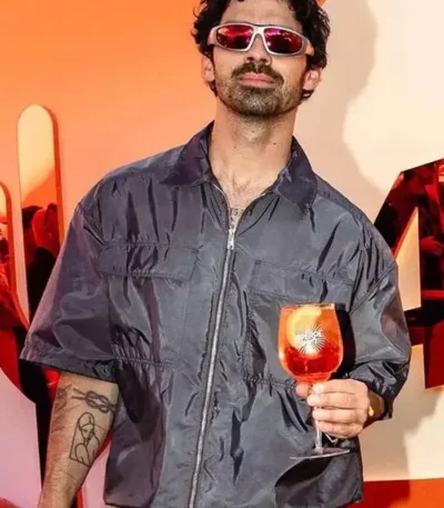 Coachella 2026 Joe Jonas Grey Jacket