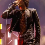Coachella 2026 Sombr Leather Jacket