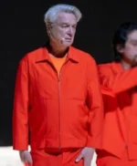 2026 Coachella David-Byrne Orange Jacket