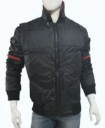 Cyberpunk 2077 Jackie Welles Black Parachute Jacket