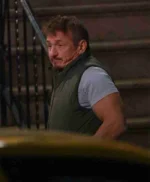 Daddio Sean Penn Green Vest