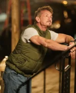 Daddio Sean Penn Green Vest