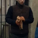 Damiano Luciani Suburræterna S01 Brown Quilted Vest