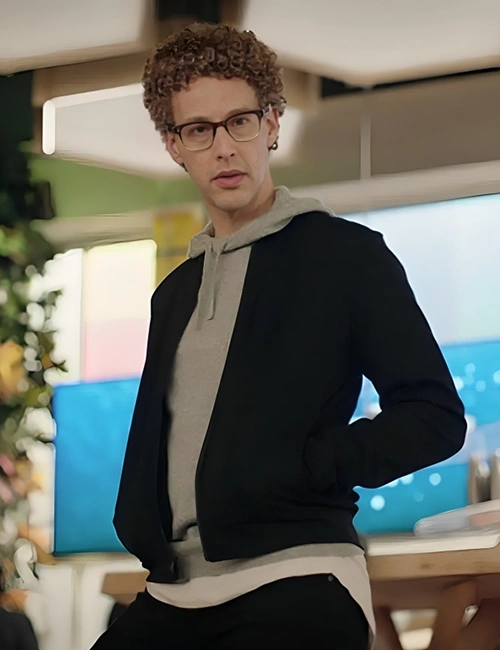 Danny Zoey’s Extraordinary Playlist Bomber Black Jacket Danny Zoey’s Extraordinary Playlist Bomber Black Jacket