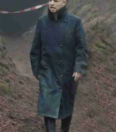 Dark S3 Adam Long Trench Coat