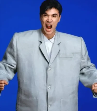 David Byrne Big Suit