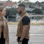 DeShawn Jackson Ncis Sydney S01 Brown Vest