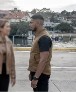 DeShawn Jackson Ncis Sydney S01 Brown Vest