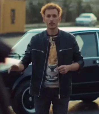 Police per jete Denardo Neziri Leather Jacket