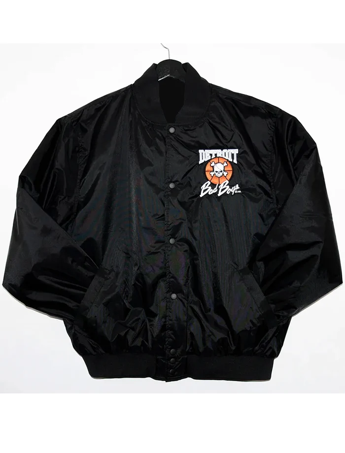Detroit Pistons Bad Boy Varsity Jacket Detroit Pistons Bad Boy Varsity Jacket
