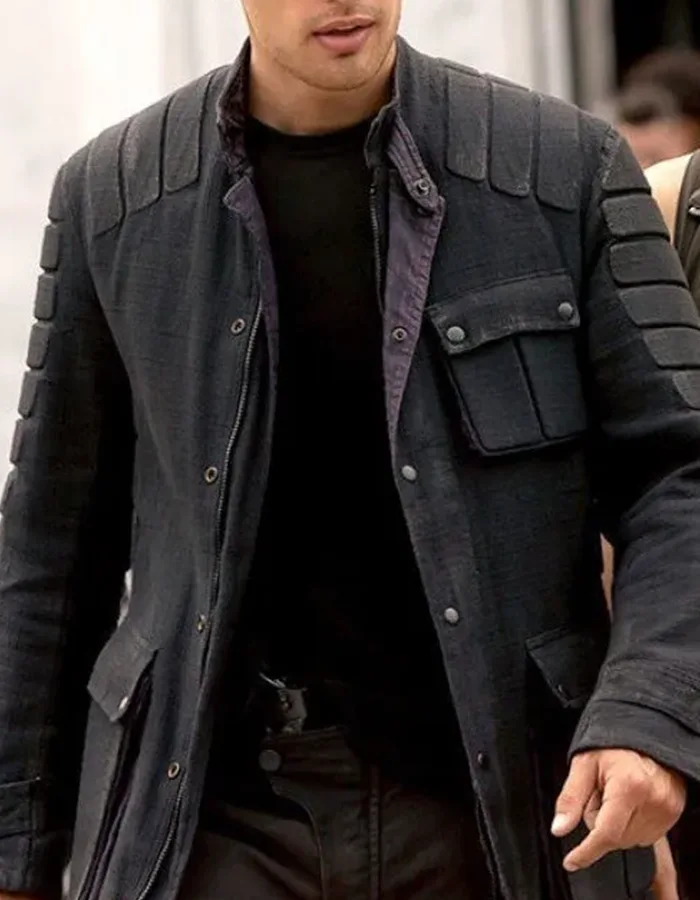 Divergent Allegiant Theo James Black Jacket Divergent Allegiant Theo James Black Jacket