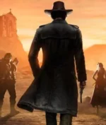 Doc Mccoy Desperados 3 Black Long Trench Coat