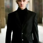 Draco Malfoy Black Suit