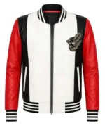 2026 Rema Leather Bomber Jacket