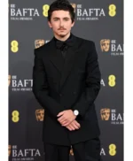EE BAFTA Film Awards Timothee Chalamet Suit