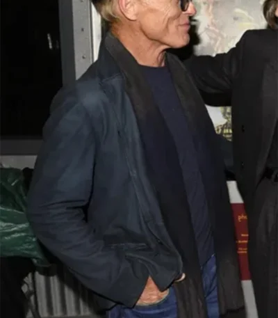 Ed Harris The Lost Daughter Black Cotton Jacket