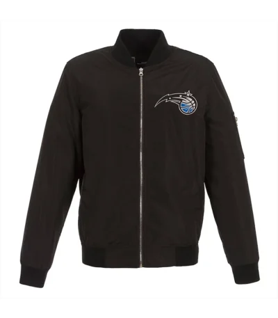 Era Von Orlando Magic Black Bomber Jacket